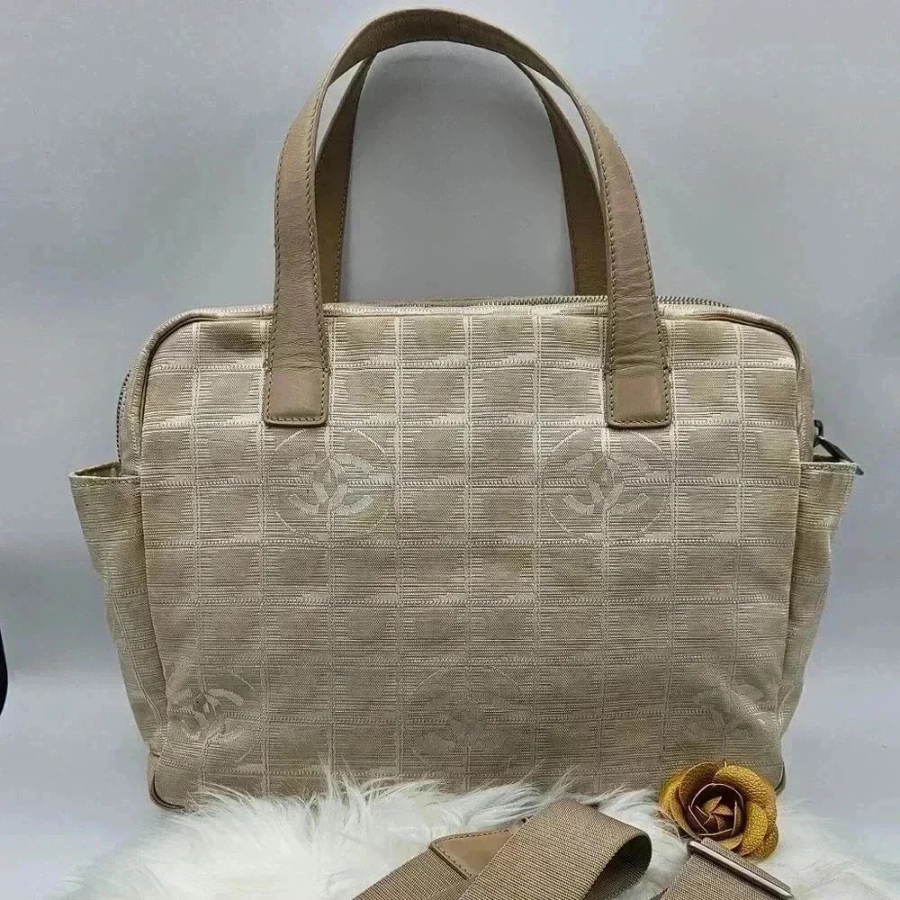 Chanel Nylon Travel Line  Crossbody Bag